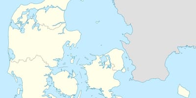 Peta denmark vektor